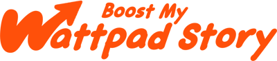Boost My Wattpad Story logo representing a service that boosts Wattpad story reads, visibility, and engagement for authors.
